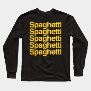 Spaghetti Long Sleeve T-Shirt